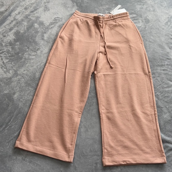 NWT Vince Wide Leg Cropped Sweatpant Size Small - Picture 3 of 13